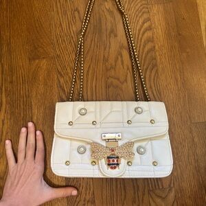 Cream “Bee” Purse/Shoulder Bag